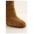 Vanessa Bruno Stivali foderati in suede marrone - vista 4