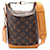 Louis Vuitton Hobo Cruiser PM Shoulder Bag Brown Cloth  ref.2303731