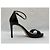 Sandali con piattaforma Nudist di Stuart Weitzman in pelle verniciata nera Nero - vista 14