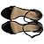 Sandali con piattaforma Nudist di Stuart Weitzman in pelle verniciata nera Nero - vista 3