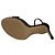 Sandali con piattaforma Nudist di Stuart Weitzman in pelle verniciata nera Nero - vista 9