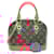 Louis Vuitton Alma BB Handbag Leather Brown Cloth  ref.2304641