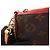 Borsa a mano Pallas Clutch Monogram Louis Vuitton Marrone - vista 2