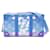 Louis Vuitton Soft Trunk Wallet Shoulder Bag Blue Cloth  ref.2306151