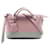 Fendi By The Way Mini Sac à Main en Cuir Veau façon poulain Rose  ref.2306534