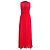 Autre Marque Vestido maxi de poliéster rojo con borde de ganchillo de Philosophy por Lorenzo Serafini Roja