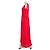 Autre Marque Vestido maxi de poliéster rojo con borde de ganchillo de Philosophy por Lorenzo Serafini Roja - vista 10