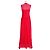 Autre Marque Vestido maxi de poliéster rojo con borde de ganchillo de Philosophy por Lorenzo Serafini Roja - vista 11