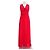 Autre Marque Vestido maxi de poliéster rojo con borde de ganchillo de Philosophy por Lorenzo Serafini Roja - vista 9