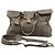 Borsa da weekend Brunello Cucinelli in suede grigio