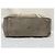 Borsa da weekend Brunello Cucinelli in suede grigio - vista 13