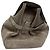 Borsa da weekend Brunello Cucinelli in suede grigio - vista 22