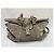 Borsa da weekend Brunello Cucinelli in suede grigio - vista 27