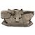 Borsa da weekend Brunello Cucinelli in suede grigio - vista 7