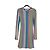 Autre Marque Vestido slip de punto rayado Eydis MC2 Saint Barth Multicolor