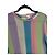 Autre Marque Vestido slip de punto rayado Eydis MC2 Saint Barth Multicolor - vista 4