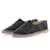 Chanel Espadrillas in pelle nera Nero