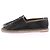Chanel Espadrillas in pelle nera Nero - vista 2