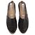 Chanel Espadrillas in pelle nera Nero - vista 6