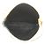 Céline Celine Silver Bicolor Leather Key Ring Coin Pouch Black Silvery - view 4