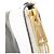 Céline Celine Silver Bicolor Leather Key Ring Coin Pouch Black Silvery - view 7