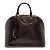 Borsa Alma MM in Monogram Vernis Louis Vuitton Bordò - vista 2