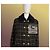 Chanel Chaqueta de tweed negro Geometry Eterna París / Egipto 36 FR - vista 7