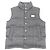 Chaleco de lana y nylon de Dolce & Gabbana Castaño Gris