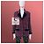 Chaqueta de tweed burdeos Chanel Coco Brasserie 42 FR - vista 2