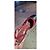 Zeitlose Chanel CC Slingback-Pumps aus roter Wolle Schwarz - Ansicht 4
