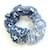 Scrunchie blu Louis Vuitton Cotone Jeans