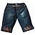 Jean Paul Gaultier Bermuda in denim blu