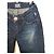 Jean Paul Gaultier Bermuda in denim blu - vista 12