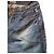 Jean Paul Gaultier Bermuda in denim blu - vista 13