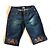 Jean Paul Gaultier Bermuda in denim blu - vista 8