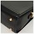 Borsa a Spalla BALLY in Pelle Nera Oro Auth BA2644 Nero D'oro - vista 14