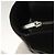 Borsa a mano in lana nera e argento con motivo Nova Check di BURBERRY Auth BA2877 Nero - vista 10