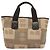 BALLY Borsa Tote in Tela Marrone Auth hk2728 - vista 13