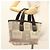 BALLY Borsa Tote in Tela Marrone Auth hk2728 - vista 21