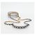 Bolsa de ombro Chanel 19 em couro de cordeiro com corrente dourada e prateada CC Auth fm4698M Prata Dourado - vista 7