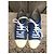 Sneakers Marc Jacobs in pelle blu - vista 3