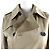 Autre Marque Abrigo Trench de Lana HYKE Beige Mujer - vista 4
