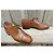 Joseph Fenestrier Derby in pelle marrone chiaro - vista 2