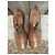 Joseph Fenestrier Derby in pelle marrone chiaro - vista 5