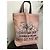 Borsa Christian Dior tote rosa Tokyo 2022 - vista 3