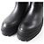 Hermès Hermes Fuji Ex Libris Lederstiefel schwarz 36.5 - Ansicht 6