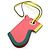 Charm in Vitello Epsom Camailleau di Hermès Rosa D'oro - vista 2