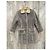 Manteau en cuir Ikks marron clair avec fausse fourrure - vue 6