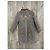 Manteau en cuir Ikks marron clair avec fausse fourrure - vue 7
