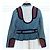 Marc Jacobs Trendy Folk Denim Jacke mit Samtdetails Blau - Ansicht 17